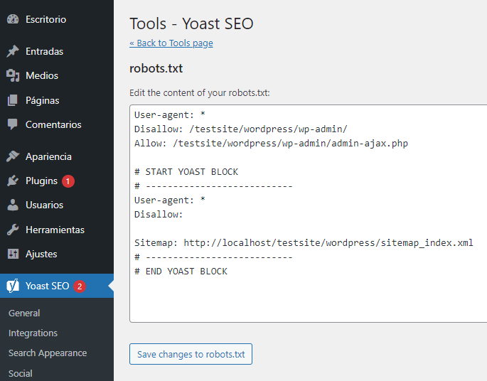 robots txt wordpress